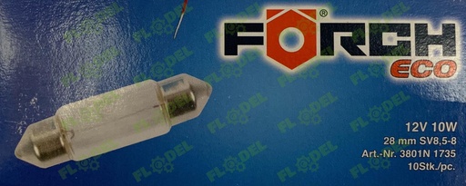 [FLO00146] Bec - 12V 10W SV 8,5-8