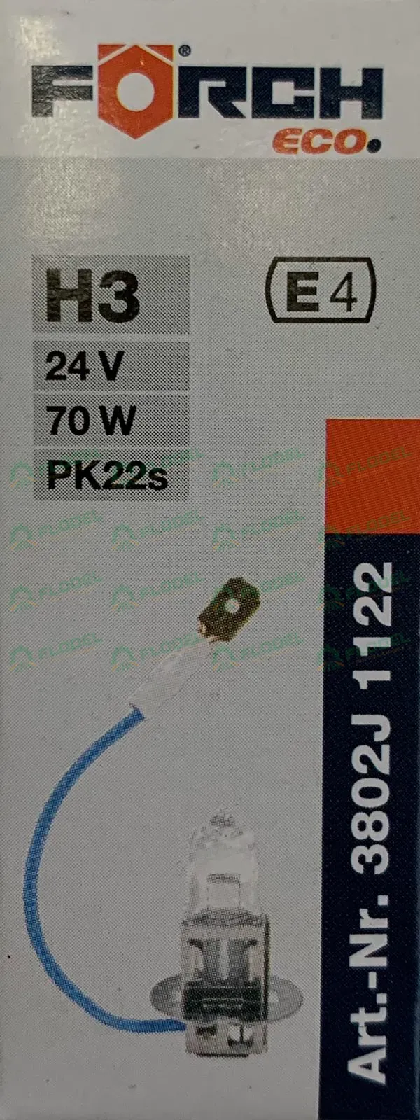 [FLO00152] Bec  - H3 24Vn 70W