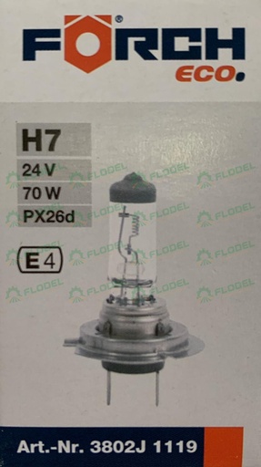 [FLO00161] Bec  - H7 24V 70W