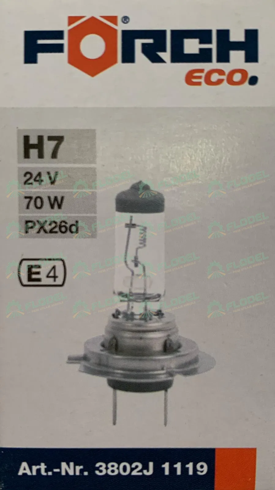 [FLO00161] Bec  - H7 24V 70W
