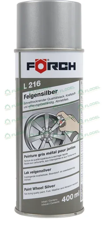 [FLO00170] Spray jante argintiu - 400ml
