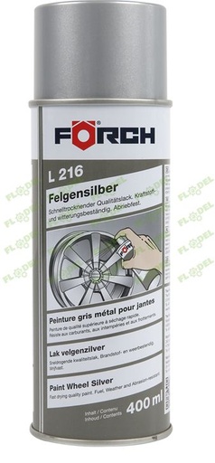 [FLO00170] Spray jante argintiu - 400ml