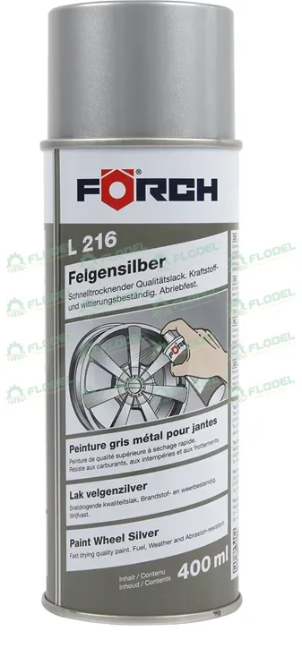 [FLO00170] Spray jante argintiu - 400ml