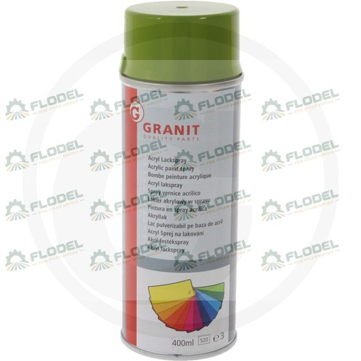[FLO00187] Spray vopsea verde CLAAS 400ml GRANIT