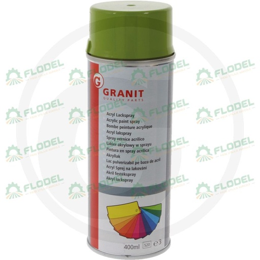 [FLO00187] Spray vopsea verde CLAAS 400ml GRANIT