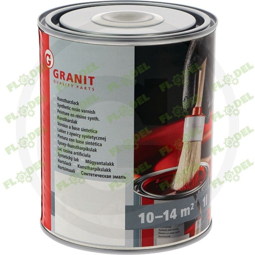 [FLO00290] Vopsea cu intaritor argintiu metalic CASE IH 1L GRANIT