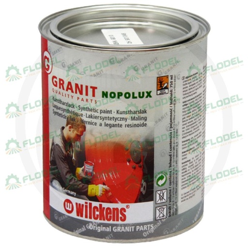[FLO00292] Vopsea  Negru mat 2.5l GRANIT