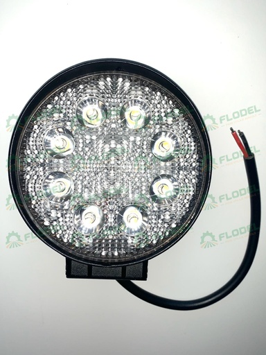 [FLO00697] Proiector rotund 9LED HG-1R27W