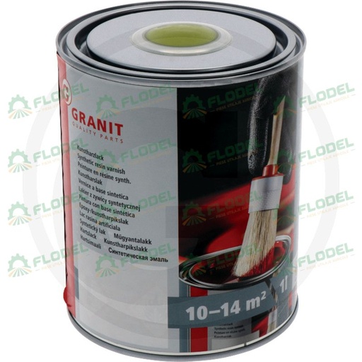 [FLO00956] Vopsea cu intaritor Verde CLAAS 1l GRANIT