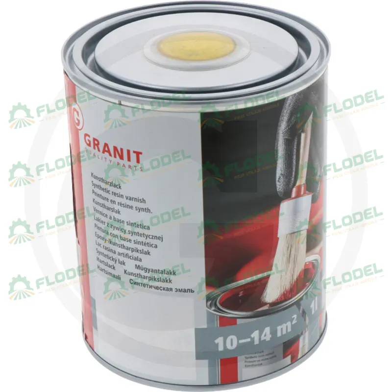 [FLO01201] Vopsea cu intaritor galben JOHN DEERE 1l GRANIT