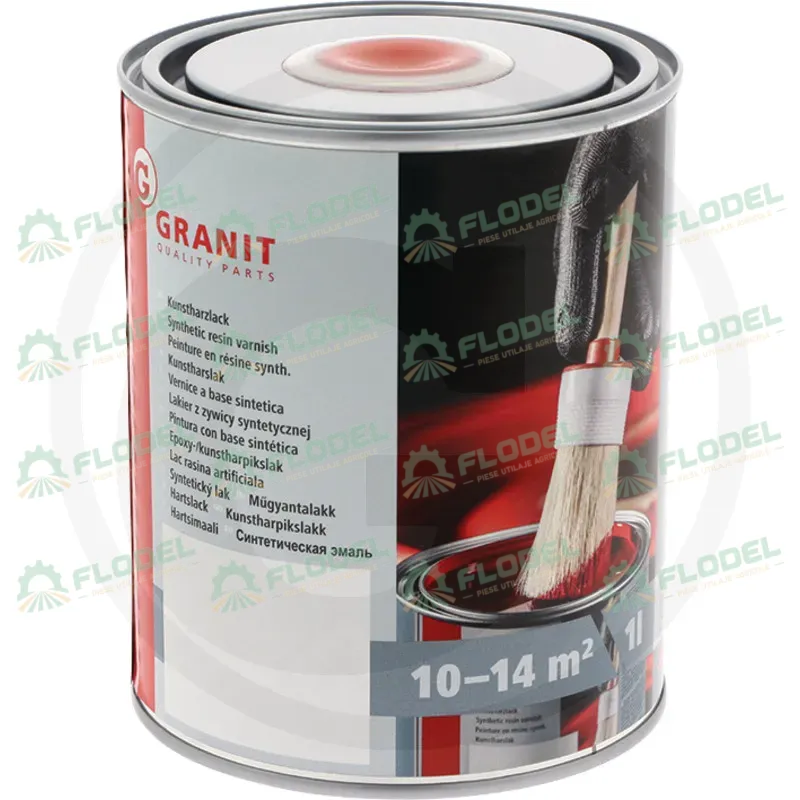 [FLO01202] Vopsea cu intaritor Rosu CLAAS 1l GRANIT