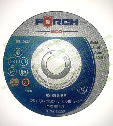[FLO01213] Disc de taiere ECO 125 x 1mm