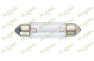 [FLO01316] Bec pentru lampă spate şi număr de înmatriculare, 12V 10W