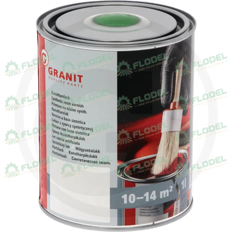 [FLO01339] Vopsea cu intaritor  Verde DEUTZ 1L GRANIT