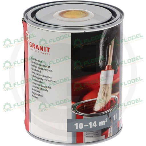 [FLO01340] Vopsea cu intaritor Crem KRONE 1L GRANIT