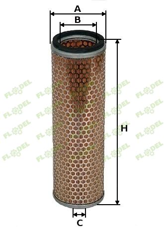 [FLO02608] Filtru aer P124837 Uniflux