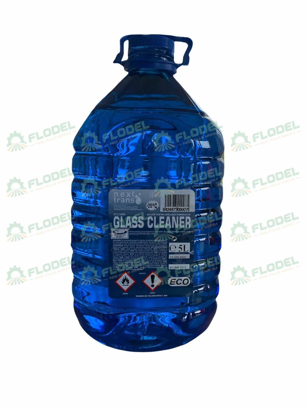 [FLO02610] Lichid solutie spalat parbriz iarna cu polimetilamina -20C 5l