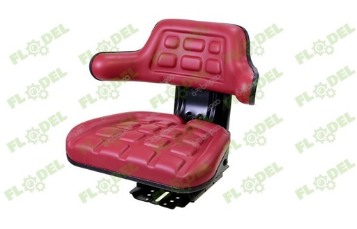 [FLO02932] Scaun cu cotiera 3 reglaje - Rosu