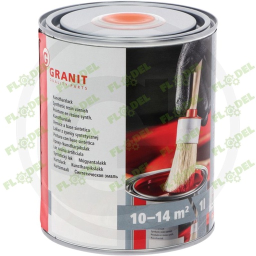 [FLO03064] Vopsea cu intaritor portocaliu Kubota 1L GRANIT