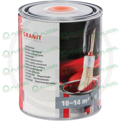 [FLO03064] Vopsea cu intaritor portocaliu Kubota 1L GRANIT