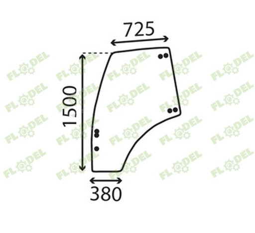[FLO03470] Usa stanga tractor Deutz
