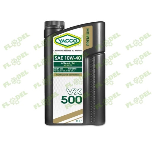 [FLO03508] Ulei YACCO VX 500 10W40, 2l