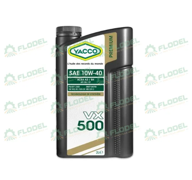 [FLO03508] Ulei YACCO VX 500 10W40, 2l