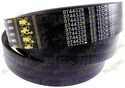 [FLO03623] Curea combina CASE IH 3HB 191241c1 GATES