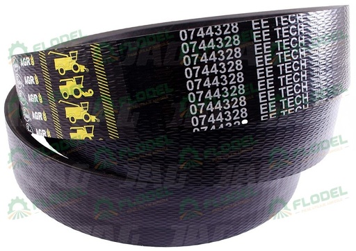 [FLO03623] Curea combina CASE IH 3HB 191241c1 GATES