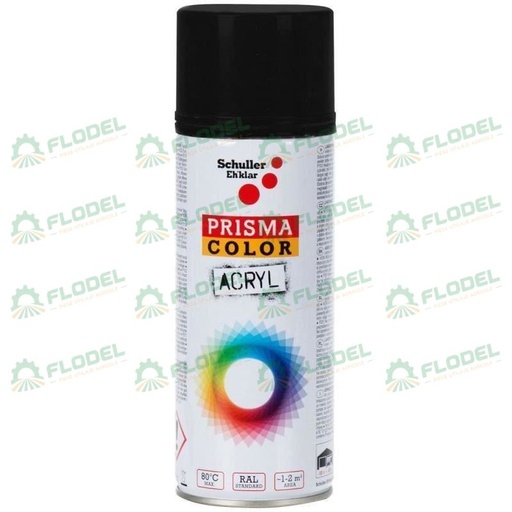[FLO03796] Spray negru mat Prisma Color RAL9005M