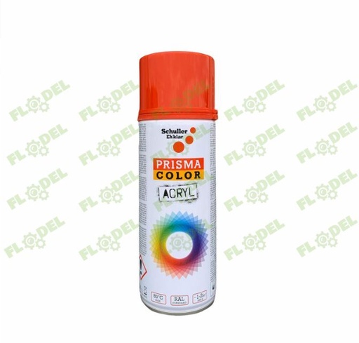 [FLO03805] Spray rosu aprins Prisma Color RAL 3000