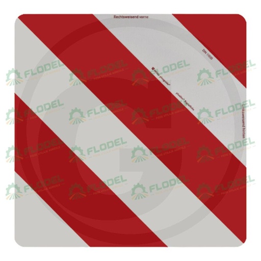 [FLO04269] Folie de avertizare autoadeziva reflectorizanta 423 x 423 mm