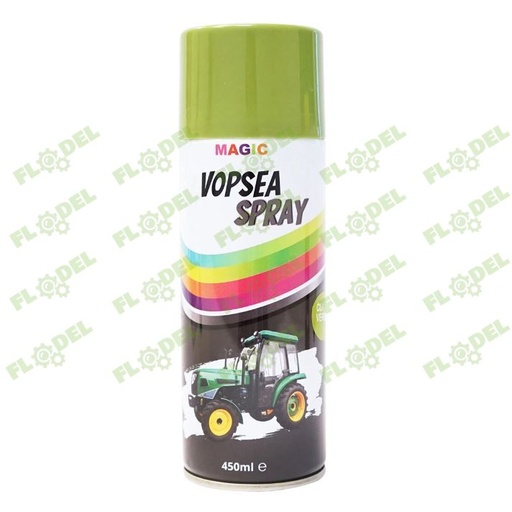 [FLO04291] Spray verde Claas, 450ml - vopsea profesionala cu uscare rapida
