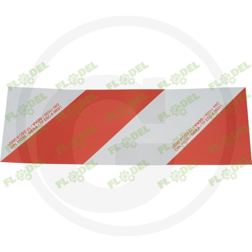 [FLO04482] Folie de avertizare autoadeziva reflectorizanta 423 x 141