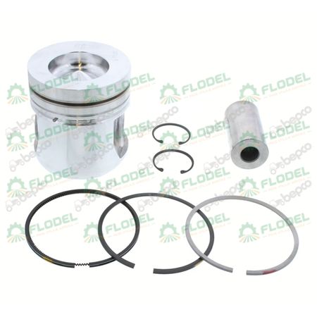 [FLO04579] Piston + segmenti tractor CASE IH  STANDARD