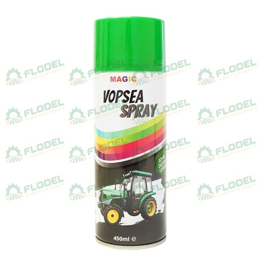 [FLO04586] Spray verde John Deere 450ml - vopsea  profesionala cu uscare rapida