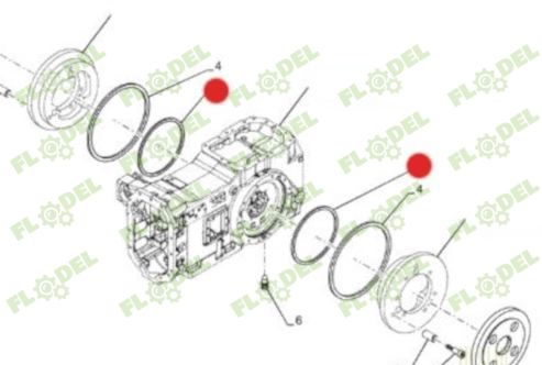 [FLO04816] Simering cutie original CNH 5191498