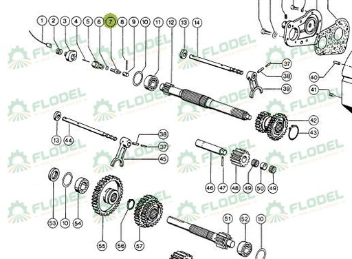 [FLO05078] Surub Claas OR 602128