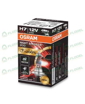 [FLO05214] Bec 12V H7 55 W Night Breaker +200% OSRAM