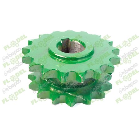 [FLO05919] Pinion dublu Z15 Z17 balotiera KRONE 289418