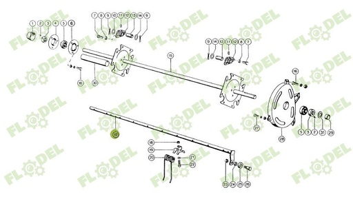[FLO06107] Bara pick up balotiera CLAAS 819156