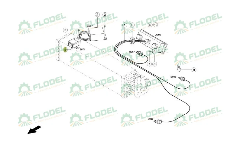 [FLO06252] Regulator original CLAAS 0000145391