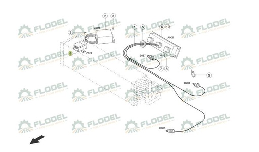 [FLO06252] Regulator original CLAAS 0000145391