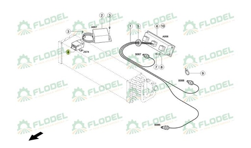 [FLO06252] Regulator original CLAAS 0000145391