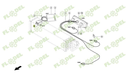 [FLO06252] Regulator original CLAAS 0000145391