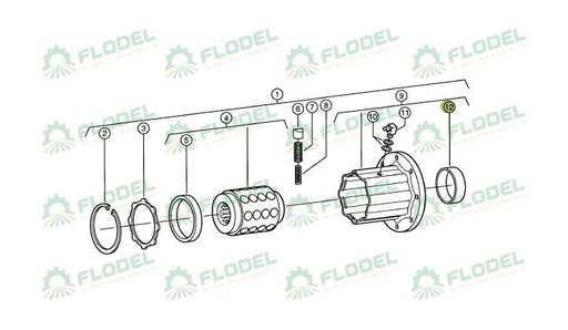 [FLO06361] Bucsa blocare CLAAS JAGUAR 945677 Original CLAAS