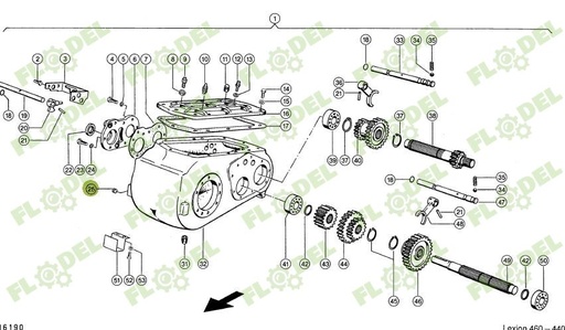 [FLO06388] Surub inchidere cutie de viteze CLAAS 090121