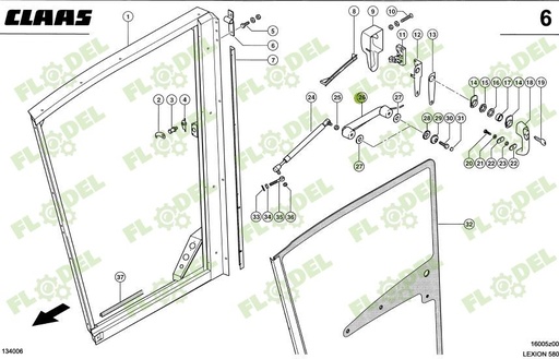 [FLO06481] Telecomanda original CLAAS 0005468110
