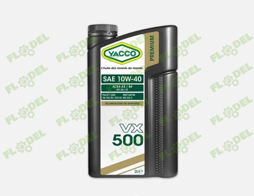 [FLO06632] Ulei VX 500 10W40 Yacco, 2l