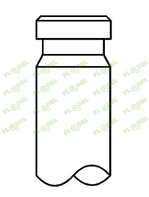 [FLO07021] Supapa evacuare motor Mercedes Benz A906 050 09 27 MAHLE